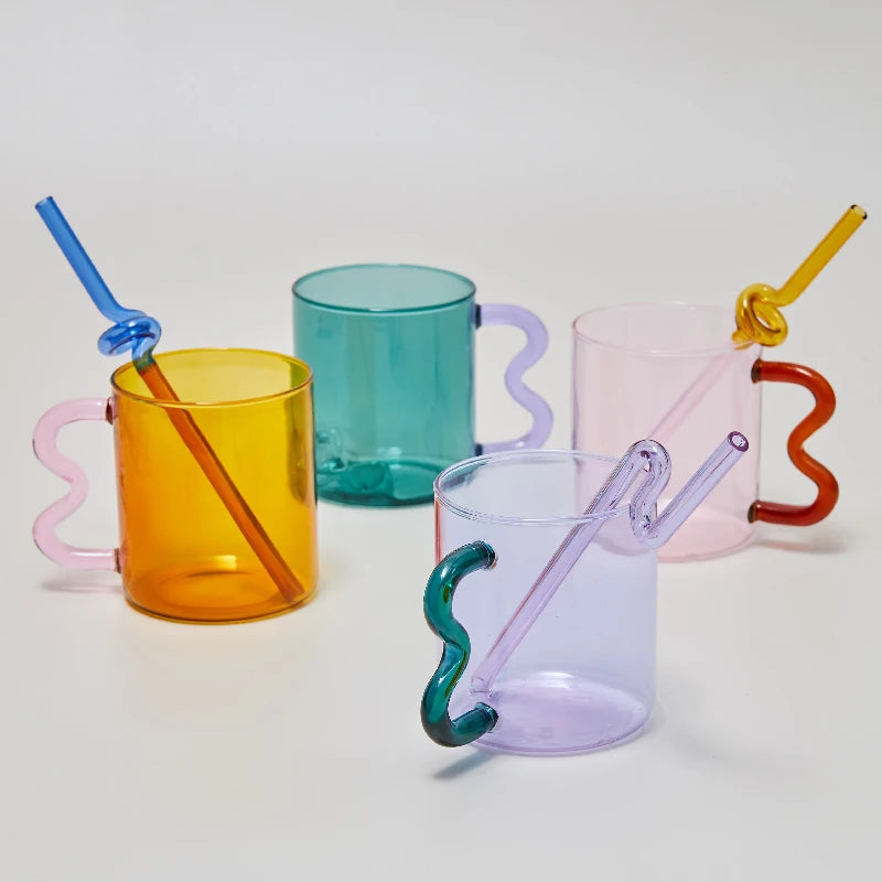 Funky Glass Mug