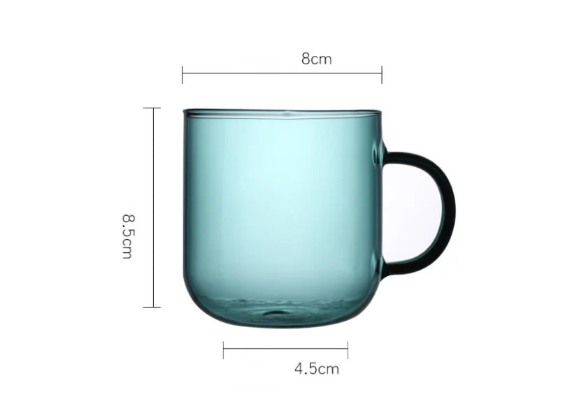 Nordic-Style Glass Mug