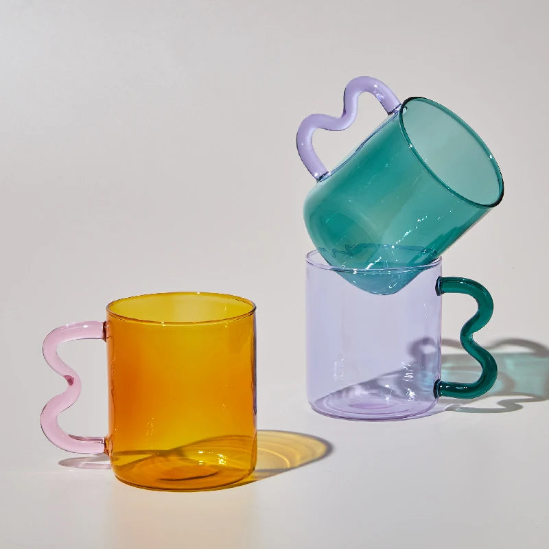 Funky Glass Mug