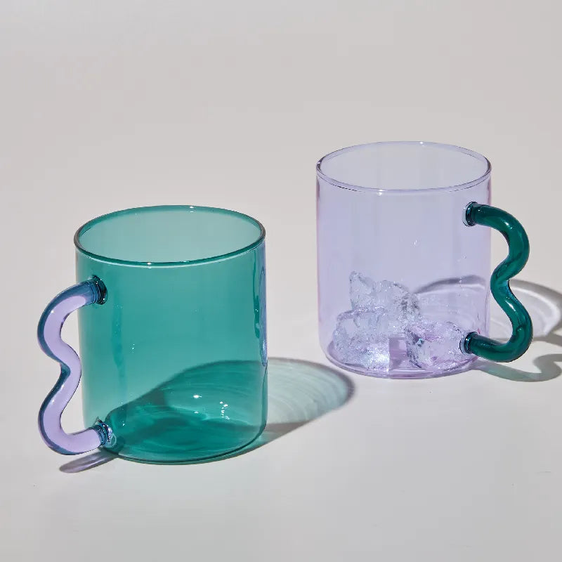 Funky Glass Mug