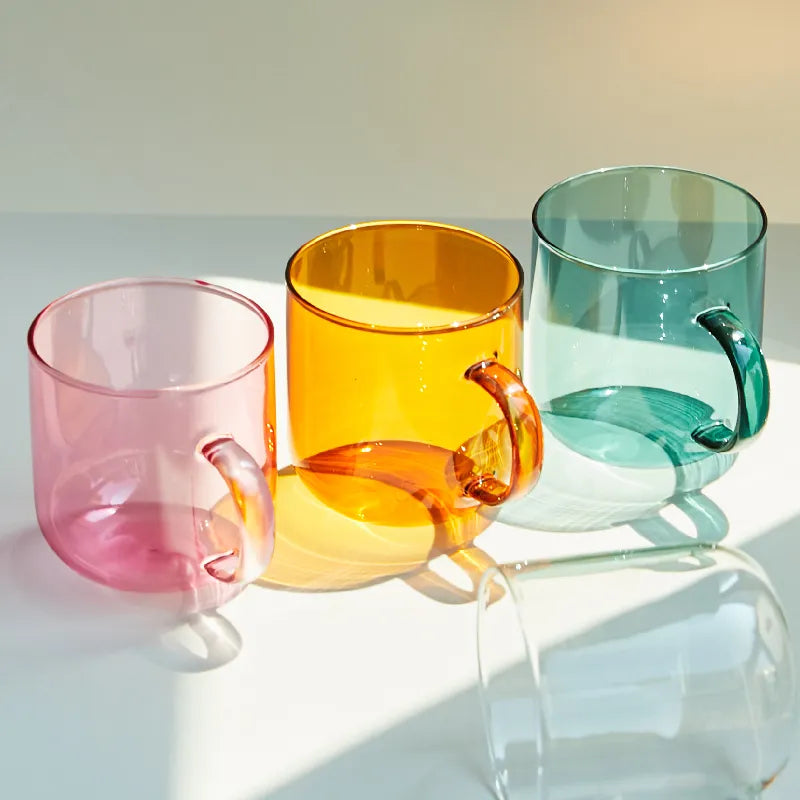 Nordic-Style Glass Mug