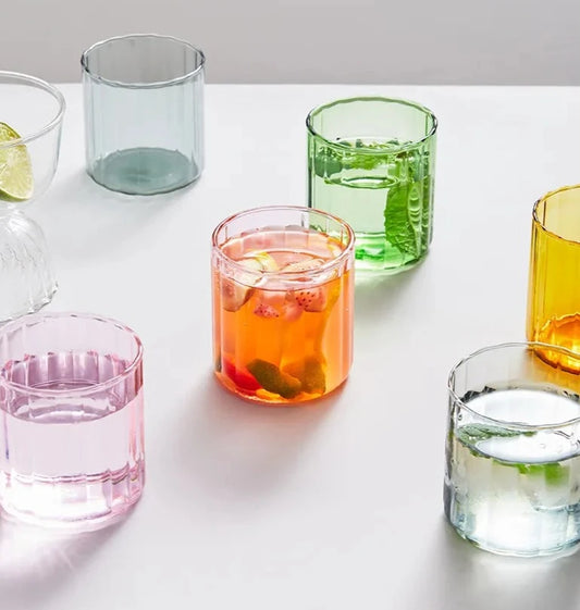 Colored Glass Cup